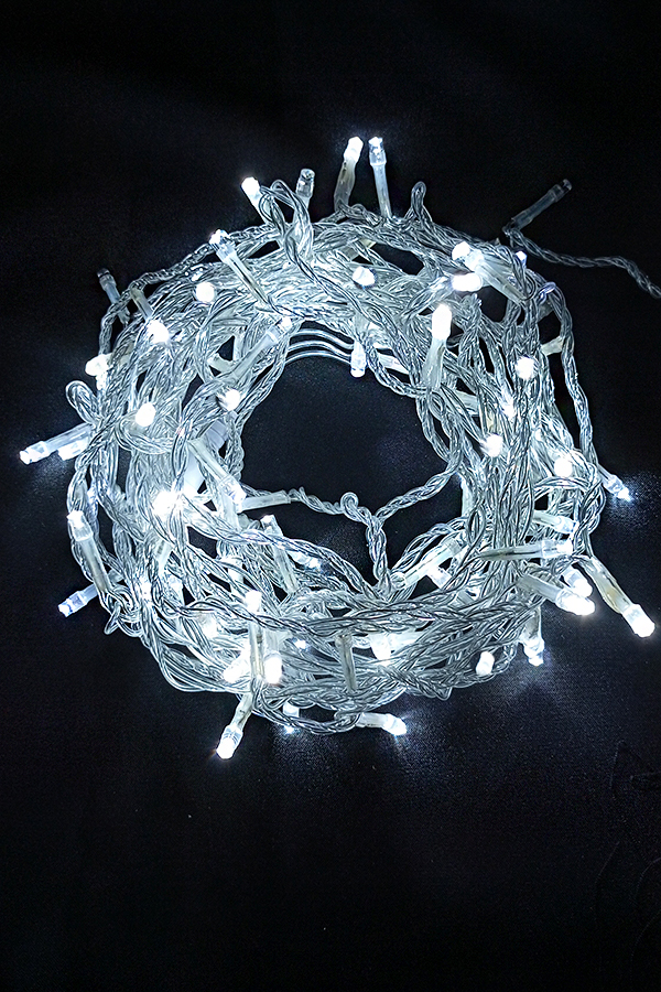 Электрогирлянда Нить 5м PVCIP54-5M-50PC-6W(w)